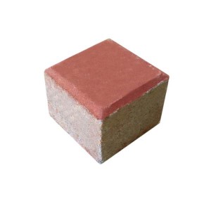 Gạch block tự chèn nhân bát giác đỏ